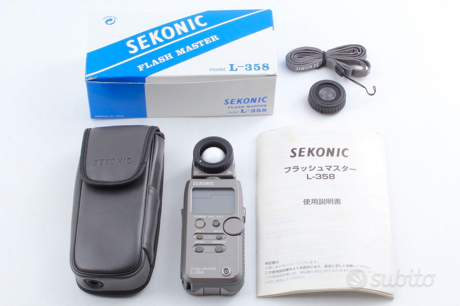 Sekonic L-358 esposimetro fotografico - Fotografia In vendita a Brescia