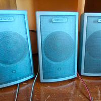 satelliti 3 e Sub woofer 50 watt 8 ohm Medion 