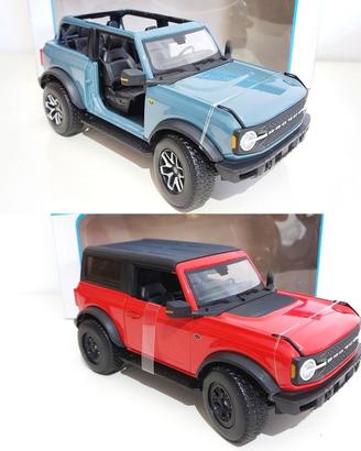 Ford Bronco Rosso o Grigio 2021 - 1/18 Tanomodels