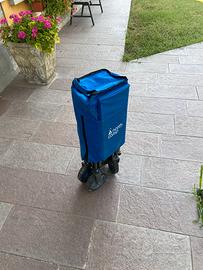 Carrello pieghevole da campeggio