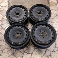 4 - CERCHI IN LAMIERA FIAT 6X16 5X118 ET50 CB 71