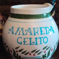 Vaso “Amarena Gelito”Fratelli Mari & C.Deruta,in C