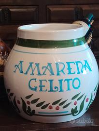 Vaso “Amarena Gelito”Fratelli Mari & C.Deruta,in C