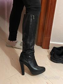 Stivali in vera pelle 