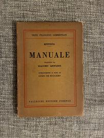 EPITTETO - MANUALE - LEOPARDI