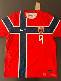 Maglia Norvegia 2026 numero 9 Haaland L