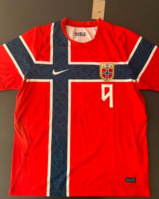 Maglia Norvegia 2026 numero 9 Haaland L