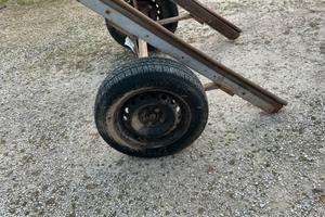 Appoggio x barca fatto artigianalmente