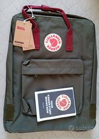 fjallraven borsa colore verde per computer por