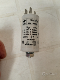 Condensatore di spunto lavastoviglie