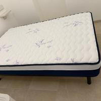 Materasso + rete una piazza 1/2