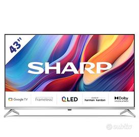 Tv Sharp 43" Google tv qled