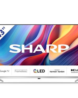 Tv Sharp 43" Google tv qled