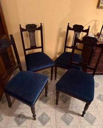 Set 4 sedie stile classico