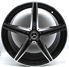 4 cerchi lega mercedes benz classe c c-amg r19 lt4