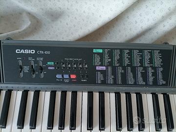 Pianola Casio CTK-100 