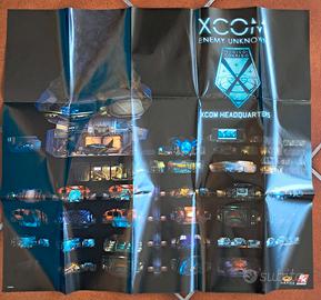 Art Book Ufficiale XCOM Poster e Toppa Originali