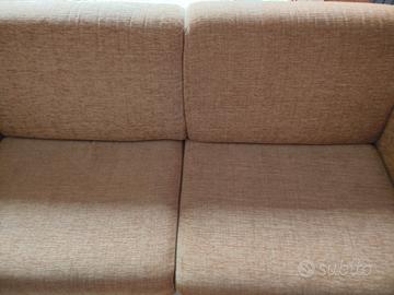 divano letto senape come nuovo(misura 2x1)