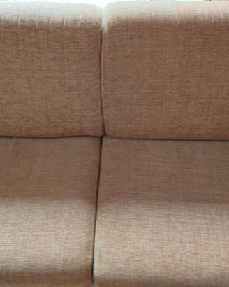 divano letto senape come nuovo(misura 2x1)