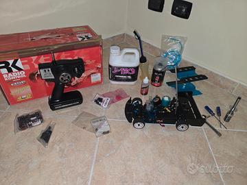 Auto  Nitro 1/16 4WD HSP / RK + Telecomando+kit