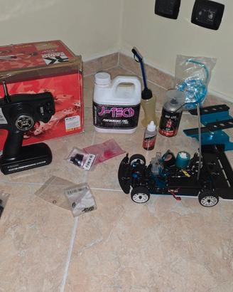 Auto  Nitro 1/16 4WD HSP / RK + Telecomando+kit