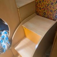  letto a castello in legno