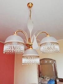 lampadario stile romano 