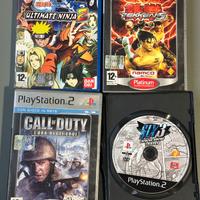 Set 4 ps2 game PAL/ITA tested sly racoon , tekken