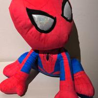 Coppia  di peluche  giganti cm.70 Spiderman Marvel