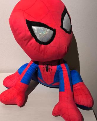 Coppia  di peluche  giganti cm.70 Spiderman Marvel