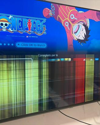 Tv HiSense SCHERMO SCHEGGIATO