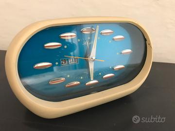 Orologio sveglia Rhythm  anni 70