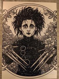 Poster Edward mani di forbice 