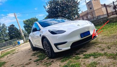 Baffo nero paraurti anteriore tesla model Y