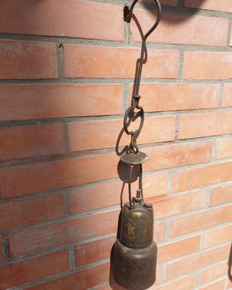 lampada francese a carburo da miniera 
