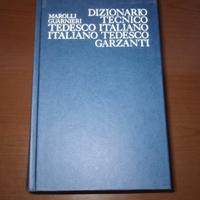 Dizionario tecnico Garzanti  tedesco italiano