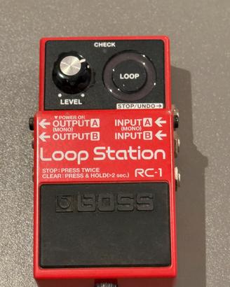 Pedale Boss Loop Station Rc-1
