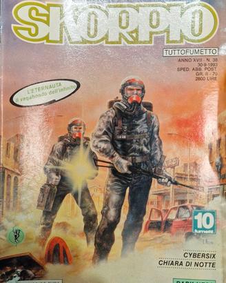 SKORPIO fumetti vintage con Manara e l'eternauta 