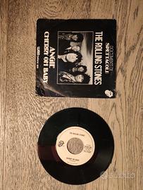 Disco ROLLING STONES PROMO ANGIE Vinile 45 