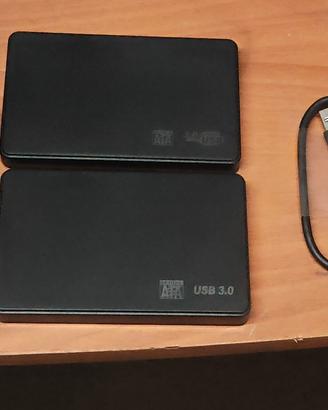 2 Hard disk esterni 500gb usb 3.0