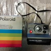 POLAROID LAND 500 SX-70 CON SCATOLA VINTAGE