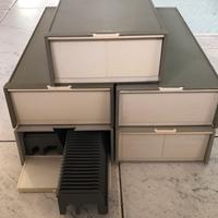 5 Box portacarrelli diapositive