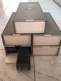 5 Box portacarrelli diapositive