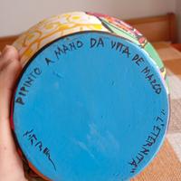 vaso decorato 