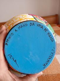 vaso decorato 