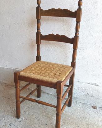 8 sedie in legno, NUOVE, shabby