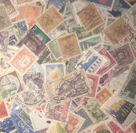 10000 DIECIMILA 10.000 francobolli mondiali lotto