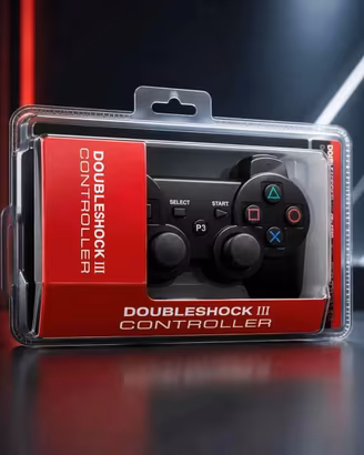 AURORA R-0898 Controller Compatibile PS3 USB Nero