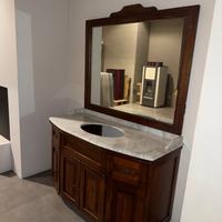 MOBILE DA BAGNO IN LEGNO MASSELLO