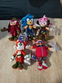 Sonic Prime Peluche Sonic Amy Knuckles Tails Eggmn